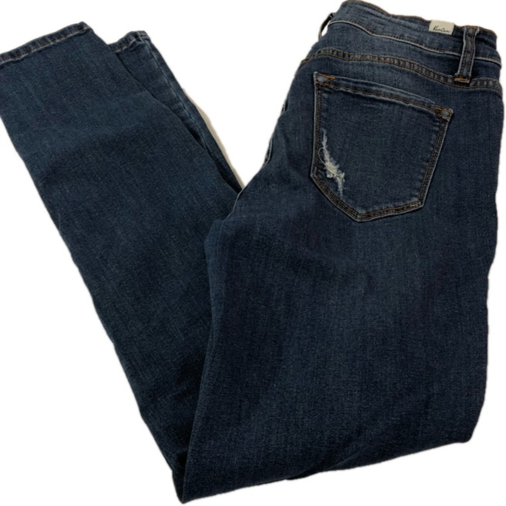 KanCan Splattered Destroyed Skinny Jeans Size 28